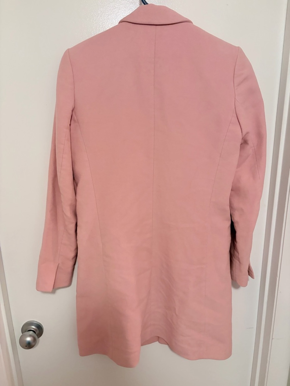 Mango Women's Pink Single-Breasted Coat - Picture 3 of 6